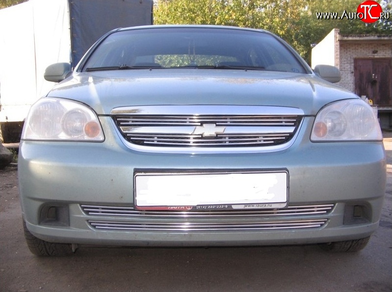 5 099 р. Декоративная вставка воздухозаборника Berkut Chevrolet Lacetti седан (2002-2013)  с доставкой в г. Санкт‑Петербург