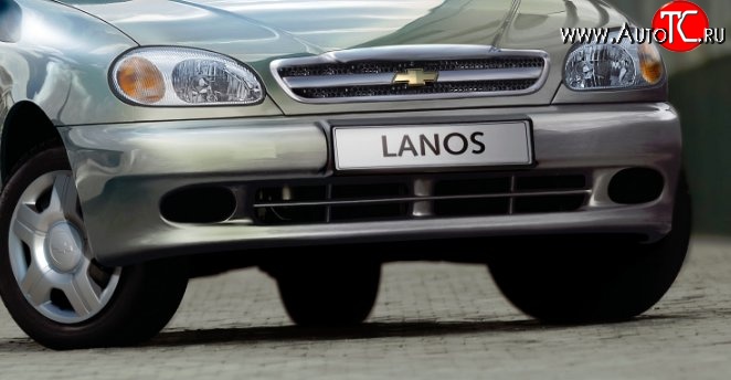 3 499 р. Передний бампер Стандарт  Chevrolet Lanos ( T100,  T150,  седан) (1997-2017), Daewoo Sense  Т100 (1997-2008), ЗАЗ Chance ( седан,  хэтчбэк) (2009-2017), ЗАЗ Sens ( седан,  хэтчбэк) (2007-2017) (Окрашенный)  с доставкой в г. Санкт‑Петербург