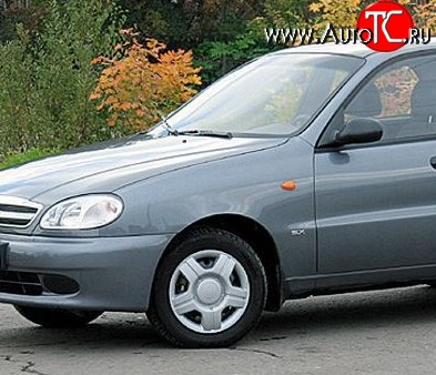 6 199 р. Переднее левое крыло Стандартное  Chevrolet Lanos ( T100,  T150,  седан) (1997-2017), Daewoo Sense  Т100 (1997-2008), ЗАЗ Chance ( седан,  хэтчбэк) (2009-2017), ЗАЗ Sens ( седан,  хэтчбэк) (2007-2017) (Окрашенное)  с доставкой в г. Санкт‑Петербург