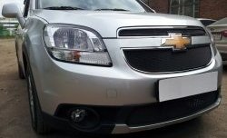 Сетка в решетку радиатора (верхняя) Russtal Chevrolet Orlando (2011-2018)