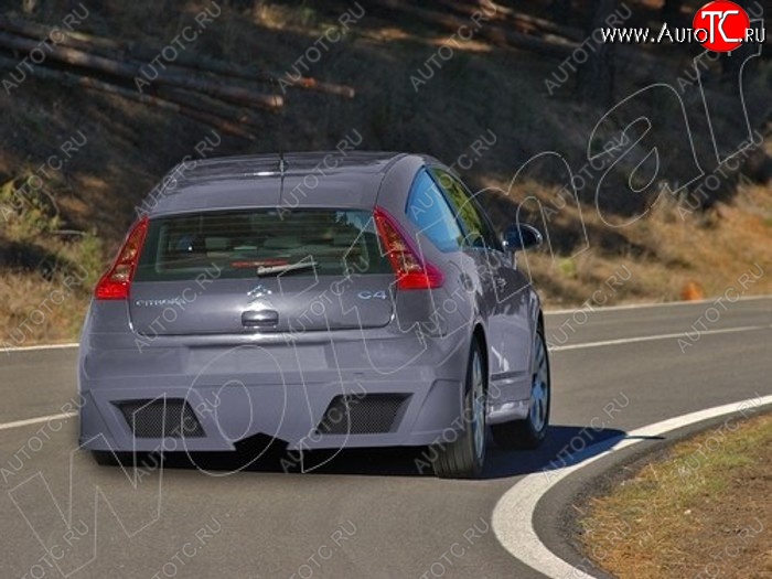 25 899 р. Задний бампер Golardo CITROEN C4  дорестайлинг, хэтчбэк 5 дв. (2004-2008)  с доставкой в г. Санкт‑Петербург