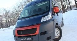 739 р. Реснички на фары RA CITROEN Jumper 250 (2006-2014) (Глянец под окраску, Неокрашенные)  с доставкой в г. Санкт‑Петербург. Увеличить фотографию 3