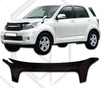 Дефлектор капота CA-Plastic Daihatsu (Дайхатсу) Be-Go (Би-Го)  J200 (2006-2016) J200 дорестайинг, рестайлинг