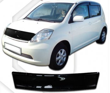 Дефлектор капота CA-Plastic Daihatsu Boon M300 хэтчбэк 5 дв. дорестайлинг (2004-2006)