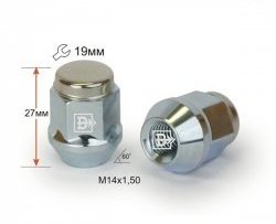 199 р. Колёсная гайка Вектор M14 1.5    с доставкой в г. Санкт‑Петербург. Увеличить фотографию 2