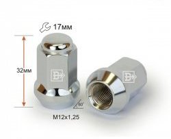 Колёсная гайка Вектор M12 1.25 Лада тарзан 3 (2001-2005) 