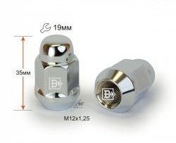 49 р. Колёсная гайка Вектор M12 1.25 Nissan Maxima A36 рестайлинг (2018-2023). Увеличить фотографию 1