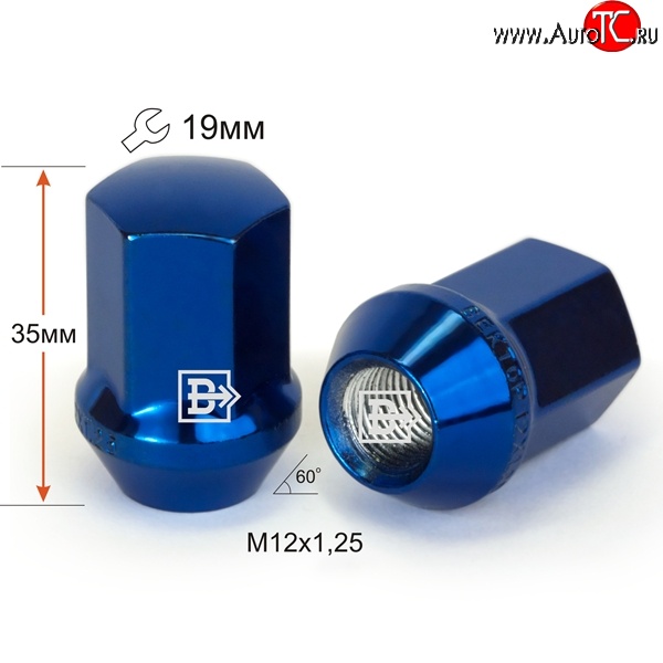 120 р. Колёсная гайка Вектор M12 1.25    с доставкой в г. Санкт‑Петербург