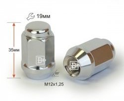 Колёсная гайка Вектор M12 1.25 ВИС 2346 фургон, рестайлинг (2021-2025) 