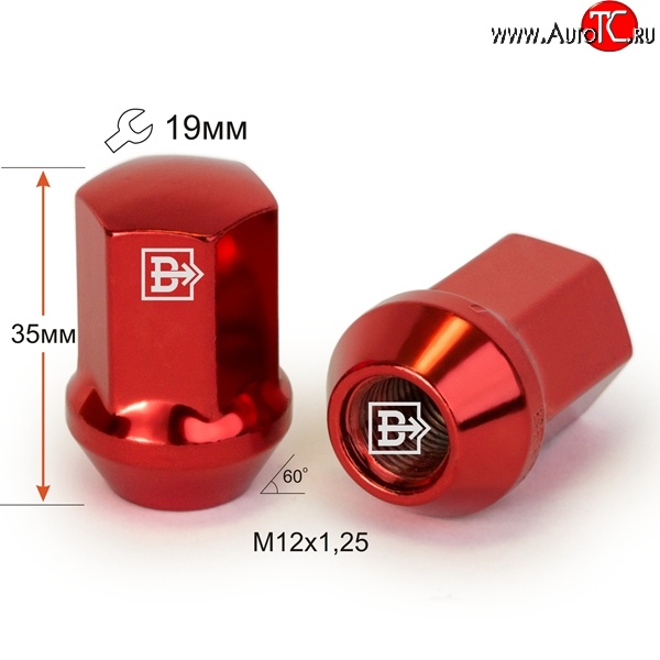 120 р. Колёсная гайка Вектор M12 1.25    с доставкой в г. Санкт‑Петербург