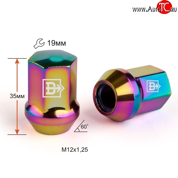 120 р. Колёсная гайка Вектор M12 1.25    с доставкой в г. Санкт‑Петербург