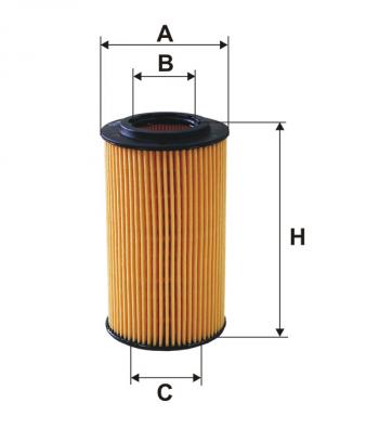 Масляный фильтр на Filtron (2.2 DIESEL) Mercedes-Benz B-Class W246/T246 хэтчбэк (2011-2018)