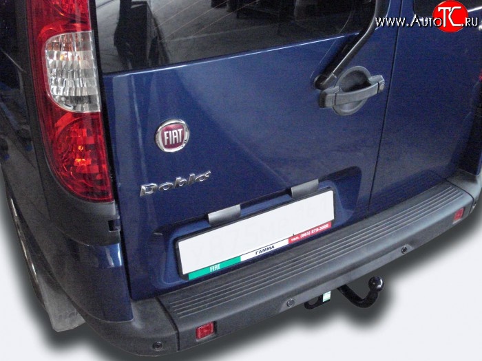 7 649 р. Фаркоп Лидер Плюс Fiat Doblo 223 дорестайлинг (2000-2005) (Без электропакета)  с доставкой в г. Санкт‑Петербург