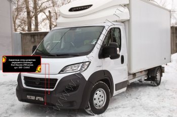 2 249 р. Защитная сетка решетки переднего бампера RA Fiat Ducato 290 (2014-2024)  с доставкой в г. Санкт‑Петербург. Увеличить фотографию 3