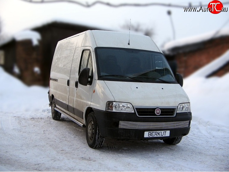 5 999 р. Декоративная вставка воздухозаборника (рестайлинг) Berkut Fiat Ducato 230 (1994-2002)  с доставкой в г. Санкт‑Петербург