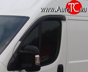 999 р. Комплект дефлекторов окон (ветровиков) 4 шт. (рестайлинг) Russtal Fiat Ducato 250 (2006-2014)  с доставкой в г. Санкт‑Петербург