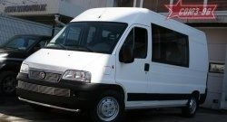 11 564 р. Защита переднего бампера одинарная Souz-96 (d60) Fiat Ducato 250 (2006-2014)  с доставкой в г. Санкт‑Петербург. Увеличить фотографию 1