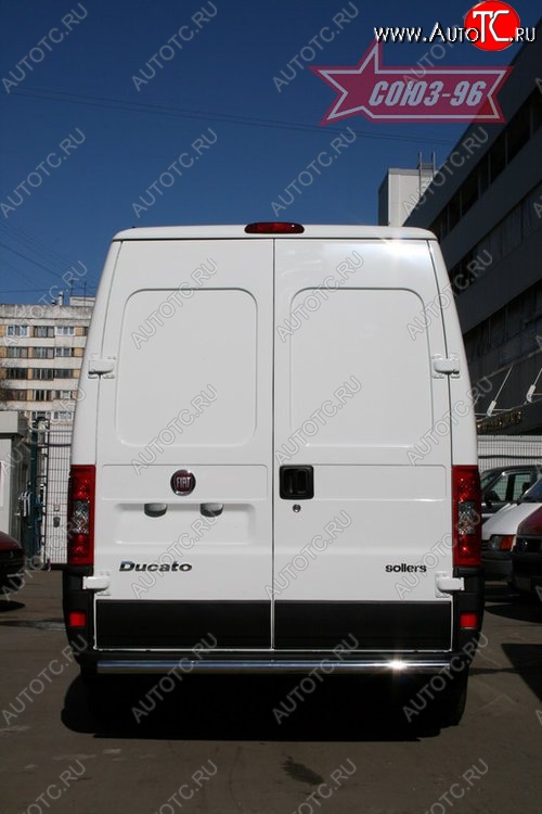 10 574 р. Защита заднего бампера Souz-96 (d42) Fiat Ducato 250 (2006-2014)  с доставкой в г. Санкт‑Петербург