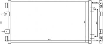 4 799 р. Радиатор кондиционера SAT (1.2) Fiat Punto 188 хэтчбэк 3 дв. дорестайлинг (1999-2003)  с доставкой в г. Санкт‑Петербург. Увеличить фотографию 1