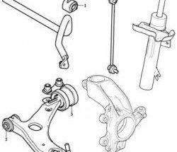 719 р. Полиуретановая втулка стабилизатора задней подвески Точка Опоры  Ford C-max  Mk1 - Focus  2  с доставкой в г. Санкт‑Петербург. Увеличить фотографию 2