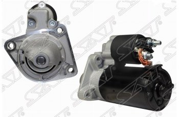 Стартер SAT (1.4/1.6, 12V 1.4кBT, HWDA/HWDB/SHDA Z=10) Ford C-max Mk1 доресталинг (2003-2007)