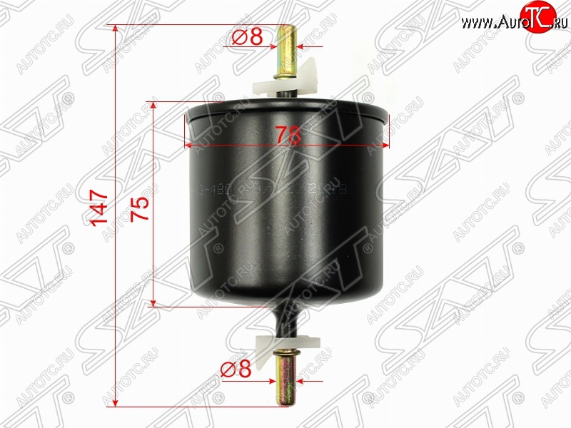 369 р. Топливный фильтр SAT  Ford Escape  1 (2000-2007), Ford Maverick  TM1 (2000-2007), Mazda Tribute (2000-2007)  с доставкой в г. Санкт‑Петербург