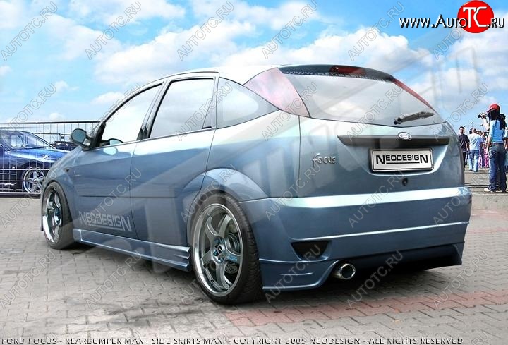 28 999 р. Задний бампер NEO Ford Focus 1 хэтчбэк 3 дв. дорестайлинг (1998-2002)  с доставкой в г. Санкт‑Петербург