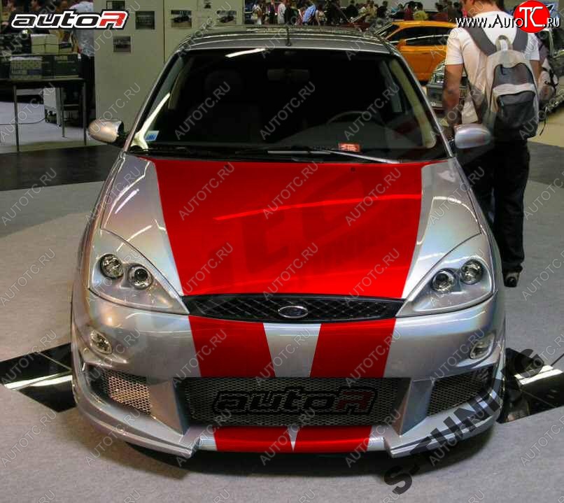 28 999 р. Передний бампер Auto-R Ford Focus 1 универсал рестайлинг (2001-2005)  с доставкой в г. Санкт‑Петербург