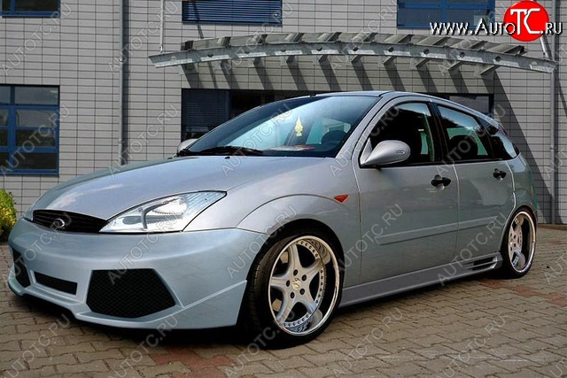 28 999 р. Передний бампер Golardo Ford Focus 1 седан рестайлинг (2001-2005)  с доставкой в г. Санкт‑Петербург