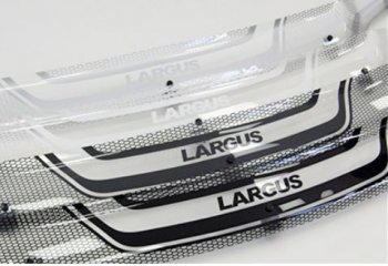 2 059 р. Дефлектор капота CA-Plastiс  Ford Focus  2 (2007-2011) (Серия Art серебро)  с доставкой в г. Санкт‑Петербург. Увеличить фотографию 2