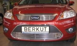 4 999 р. Декоративная вставка решетки радиатора Berkut Ford Focus 2 седан рестайлинг (2007-2011)  с доставкой в г. Санкт‑Петербург. Увеличить фотографию 1