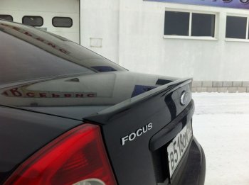 3 399 р. Лип спойлер АВТОКРАТ  Ford Focus  2 (2004-2011)  седан дорестайлинг, седан рестайлинг (Неокрашенный)  с доставкой в г. Санкт‑Петербург. Увеличить фотографию 2