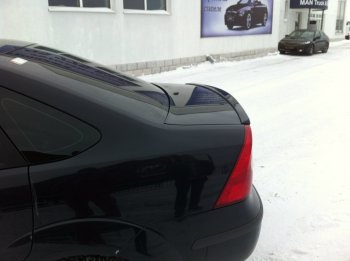 3 399 р. Лип спойлер АВТОКРАТ  Ford Focus  2 (2004-2011)  седан дорестайлинг, седан рестайлинг (Неокрашенный)  с доставкой в г. Санкт‑Петербург. Увеличить фотографию 3