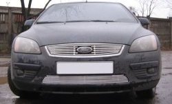 Декоративная вставка воздухозаборника Berkut Ford Focus 2  седан дорестайлинг (2004-2008)