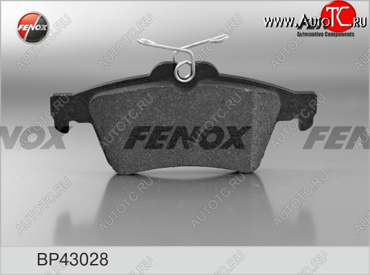 1 289 р. Колодка заднего дискового тормоза FENOX  Ford Focus (2,  3), Mazda 3/Axela (BK), Volvo S40 (MS седан)  с доставкой в г. Санкт‑Петербург