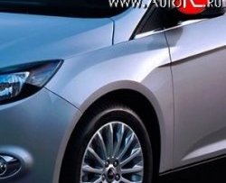 5 599 р. Переднее левое крыло Стандартное  Ford Focus  3 (2010-2015) универсал дорестайлинг, хэтчбэк дорестайлинг, седан дорестайлинг (Окрашенное)  с доставкой в г. Санкт‑Петербург. Увеличить фотографию 1