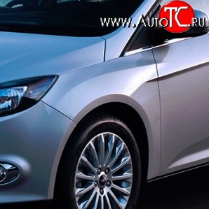 5 599 р. Переднее левое крыло Стандартное  Ford Focus  3 (2010-2015) универсал дорестайлинг, хэтчбэк дорестайлинг, седан дорестайлинг (Окрашенное)  с доставкой в г. Санкт‑Петербург