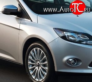 5 599 р. Переднее правое крыло Стандартное  Ford Focus  3 (2010-2015) универсал дорестайлинг, хэтчбэк дорестайлинг, седан дорестайлинг (Окрашенное)  с доставкой в г. Санкт‑Петербург