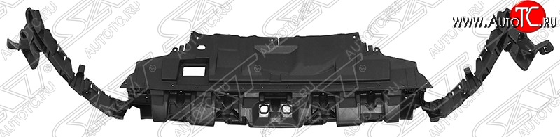 2 499 р. Усилитель переднего бампера SAT (пластик)  Ford Focus  3 (2014-2019)  с доставкой в г. Санкт‑Петербург