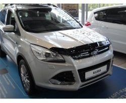 Дефлектор капота NovLine Ford Kuga 2 дорестайлинг (2013-2016)