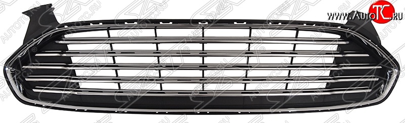 5 349 р. Решётка радиатора SAT  Ford Mondeo  MK5 CD391 (2014-2018) дорестайлинг седан, дорестайлинг универсал (Неокрашенная)  с доставкой в г. Санкт‑Петербург