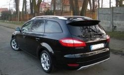 15 299 р. Накладка на задний бампер Titanium Ford Mondeo Mk4,BD дорестайлинг, седан (2007-2010)  с доставкой в г. Санкт‑Петербург. Увеличить фотографию 2