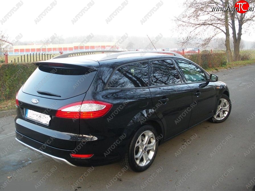 15 299 р. Накладка на задний бампер Titanium Ford Mondeo Mk4,BD дорестайлинг, седан (2007-2010)  с доставкой в г. Санкт‑Петербург