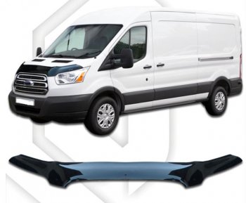 Дефлектор капота CA-Plastiс exclusive Ford (Форд) Transit (Транзит)  4 (2014-2021) 4  дорестайлинг