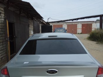 5 399 р. Козырёк на заднее стекло Concept (с вырезом)  Ford Focus  2 (2004-2011) (Неокрашенный)  с доставкой в г. Санкт‑Петербург. Увеличить фотографию 8