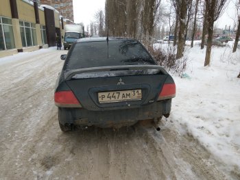 3 999 р. Средний спойлер 2.0 стандарт  Mitsubishi Lancer  9 (2003-2009) 1-ый рестайлинг седан, 2-ой рестайлинг седан (Без места под стоп-сигнал, Неокрашенный)  с доставкой в г. Санкт‑Петербург. Увеличить фотографию 8