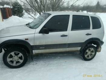 1 799 р. Арки крыльев Кураж 2 Chevrolet Niva 2123 дорестайлинг (2002-2008) (Неокрашенные)  с доставкой в г. Санкт‑Петербург. Увеличить фотографию 7