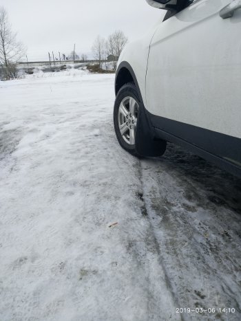 679 р. Универсальные передние брызговики (широкие) ПТП64 Uni4  Chevrolet Epica V250 (2006-2012)  с доставкой в г. Санкт‑Петербург. Увеличить фотографию 13