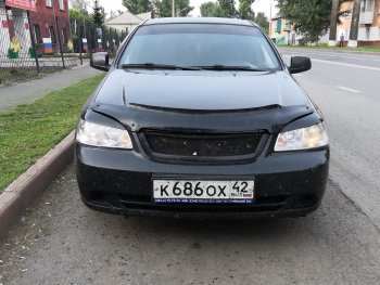 699 р. Реснички Rieger  Chevrolet Lacetti  седан (2002-2013) (Неокрашенные)  с доставкой в г. Санкт‑Петербург. Увеличить фотографию 3