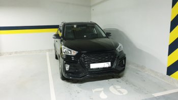 22 499 р. Передний бампер Xmug  Hyundai Creta  GS (2015-2021) (Неокрашенный)  с доставкой в г. Санкт‑Петербург. Увеличить фотографию 9